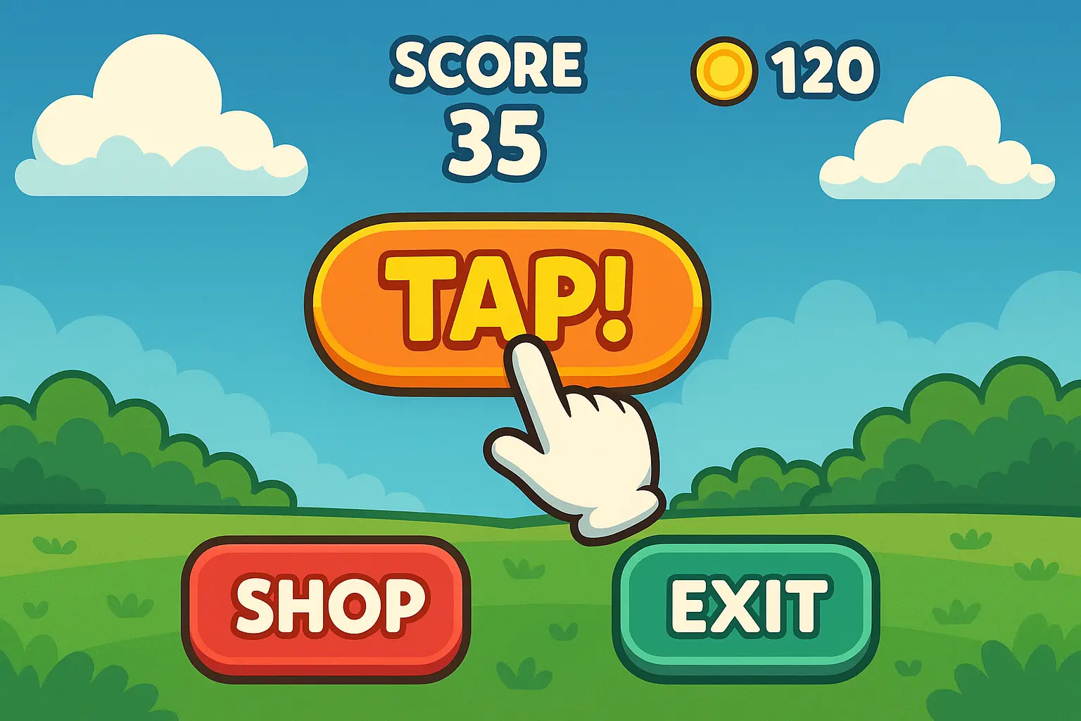 Tap game course