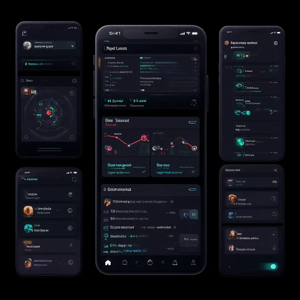 Mobile game UI design