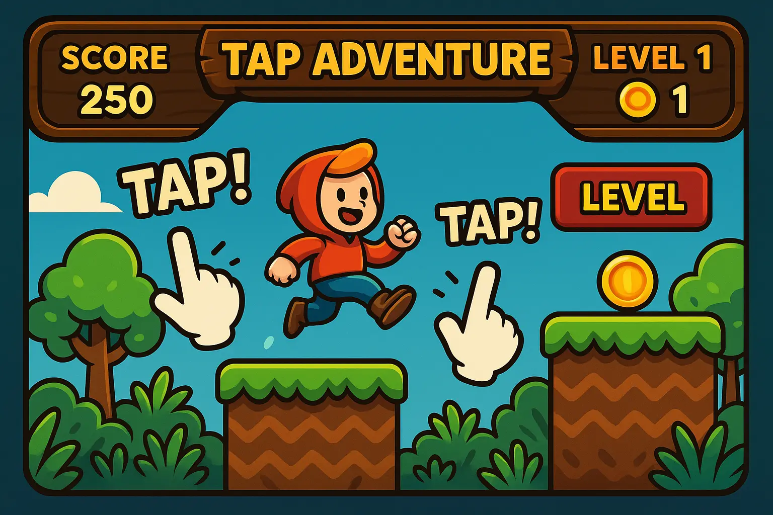 Tap Adventure game